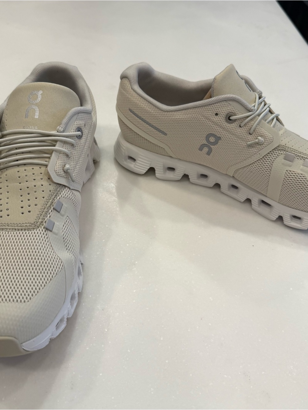 On Cloud Cloud 5 Men’s Running Shoes Cream / Sand Sz US 9.5 EU 43 NIB - Picture 14 of 15